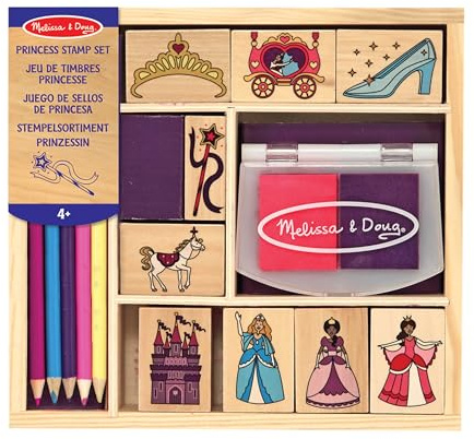Melissa & Doug 12418 - Prinzessinen Stempelset