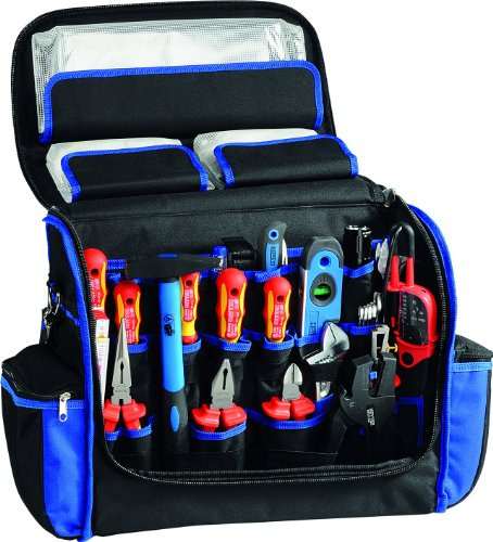 Heytec Heyco 50848002700 Elektrikertasche mit VDE- Werkzeugsortiment, 27-teilig