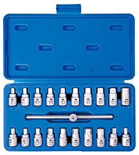 KING TONY 9AR11 Coffret de Vidange, Set de 21