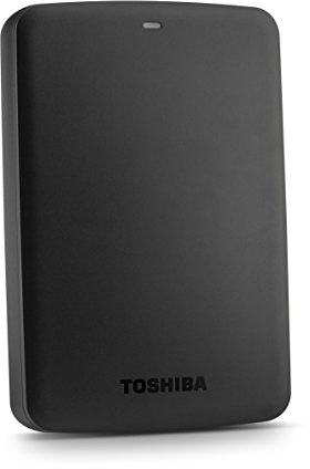 TOSHIBA Elements Portable Disque dur externe portable 2,5 Extra Slim USB 3.0 / USB 2.0 2 To Noir