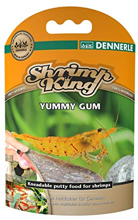 Dennerle Shrimp King Yummy Gum 50g - haftfähige Futterknete für Garnelen