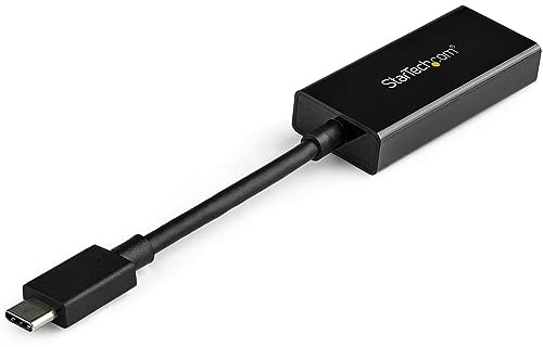 StarTech.com Adaptador USB C a HDMI, vídeo 4K a 60 Hz, HDR10, adaptador USB-C a HDMI 2.0b, modo DP Alt a monitor, pantalla o TV HDMI, convertidor USB C a HDMI (CDP2HD4K60H)
