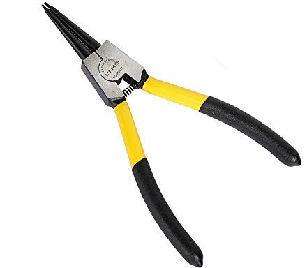 POWERTOOL Snap Ring Pliers Mini Long Nose/Straight/Bent Internal/External Circlip Pliers for DIY and Wood Working (13 Internal Straight)