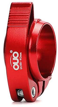 WLDOCA Faltrad Bunte Sattelstützenklemme 40/41 mm Schnellspanner Bunte Sitzrohrklemme Kompatibel mit Dahon Sp8 Faltrad,C,41MM
