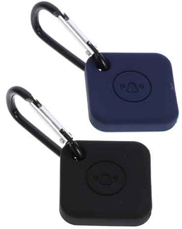 Housoutil 2stücke Silikonhülle Für Tile Mate Pro Wireless Schutzcase Dunkelblau Und Schwarz Stoßfest Und Kratzfest Installieren Mit Praktischem Karabiner Für Unterwegs