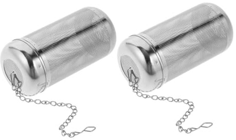 Amosfun 2pcs Tea Strainer Infuser Balls Large for Tea Seasoning Leakproof Filter