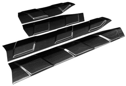 Türverkleidungs-Dekorplatten-Schutzumbausatz Für Rav4 2019 2020 2021 2022 2023 Seitenschweller für Autos(Carbonfaser-Optik)