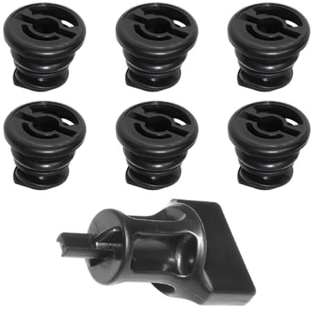 GisWell Set di 6 viti di scarico dell'olio, vite di scarico dell'olio, con diversi modelli per motori a benzina Volkswagen 1,8 l, 2,0 l, 06L103801