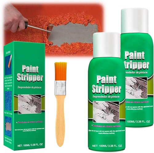SSENTY Sverniciatore per Cerchi Auto, Senza Tracce, Senza Striature, sverniciatore per Auto, sverniciatore efficiente per Metallo e Legno