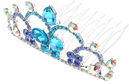 Ipetboom Déguisement De Princesse Pour Filles Accessoires Pour Cheveux De Bébé Petit Peigne À Strass Coiffure De Fête Danniversaire Diadèmes Pour Petites Filles