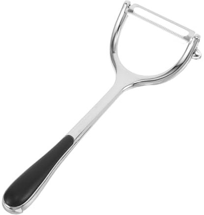 Abaodam Pelapatate in Zinco per Uso Coltello da Frutta Manico Ergonomico Antiscivolo per Verdure e Frutta Gadget da Cucina