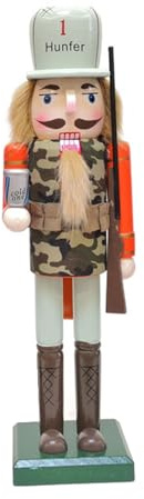 Schiaccianoci Marionetta Decorazione natalizia Legno Noci Cracker Soldato Decorazioni natalizie Tradizionali per la casa Uffici Colori Festivi Schiaccianoci Puppet Decor Legno Noci Cracker Soldato