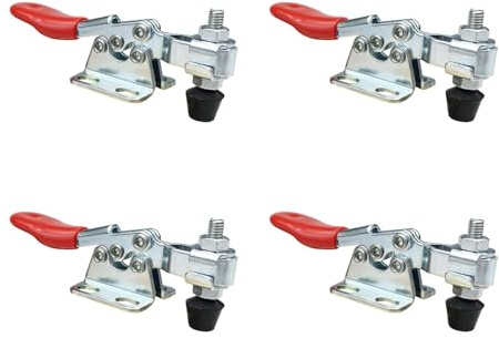 Toggle Clamp Clamping Device with Rapid Locking Systems for Materials Handling in Workshops and Home Use Toggle Clamp