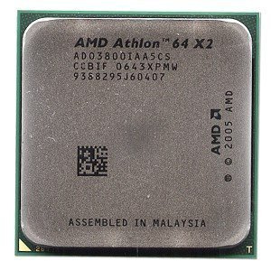 AMD Athlon 64 X2 Dual-Core 3800+ 2.0 GHz procesador con 65 vatios de Potencia