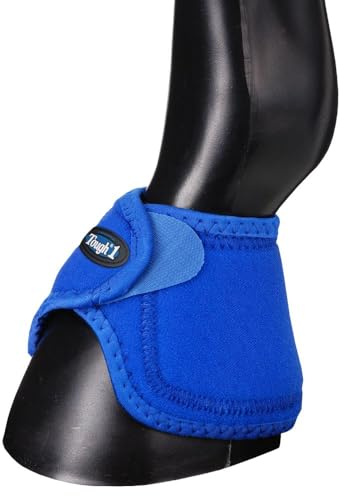 Tough1 No Turn Bell Boots - Royal Blue - Large