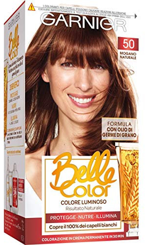 Garnier Belle Color Colorazione Permanente, 50 Mogano