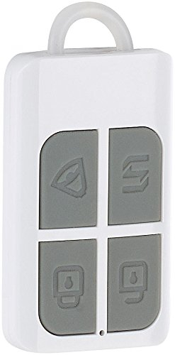 VisorTech Zubehör zu Sirene mit Fernbedienung: Funk-Fernbedienung mit SOS-Taste für Alarmanlagen der Serie XMD (Alarmsirene mit Fernbedienung, Funk Sirene mit Fernbedienung, Personenalarm)