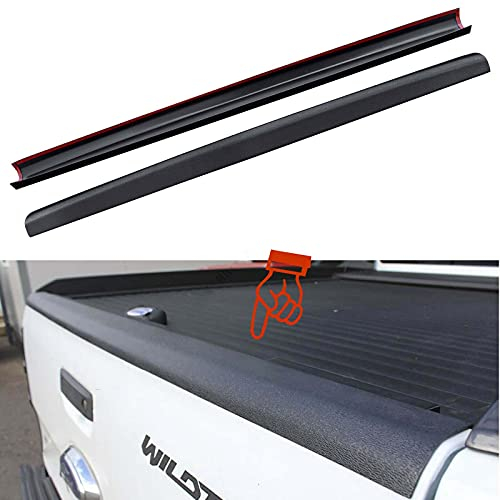 JHCHAN Protection de seuil de Charge Protecteur de Pare-Chocs Couvercle de hayon pour Ford Ranger Wildtrak Ranger Raptor 2012-2022 T6 T7 T8 XL XLT Limited Tremor Platinum