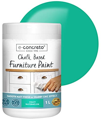 e-concreto Pintura de tiza para muebles (Verde)