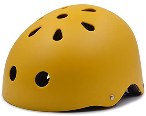 AUXDIQ Skaterhelm Kinder Damen Herren Fahrradhelm mit Drehrad-Anpassung Sport Helm für Fahrrad Skateboard Scooter BMX