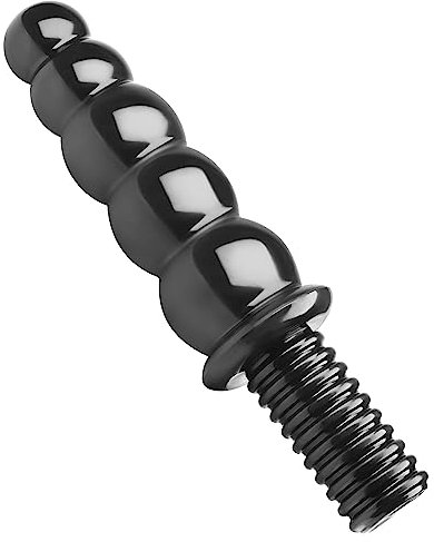 Roluck Giant Analdildo Sexspielzeug, Analkugeln Flexibel Dicken Butt Plug mit Gewinde Griff, PVC Anal Training Masturbator für Frauen Männer Paare Prostata Massage