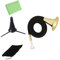 BESTonZON 1Stk Jagdhorn b-Dur musikinstrumente musical instruments blasinstrumente Übungsinstrument Waldhorn Waldhorn Waldhorninstrument Praktisches Musikinstrument Anfänger Waldhorn Messing