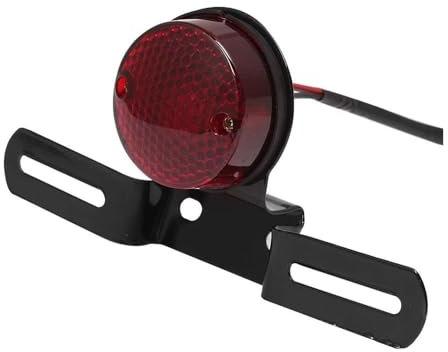 DUSHUO Nummernschildhalterung Motorrad Hinten Bremse Stop Licht Lampe Mit Kennzeichen Halterung Für H&Arley