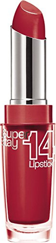 Maybelline New York Make-Up Lippenstift Super Stay 14h Lipstick Ravishing Rouge / Edles Rot mit 14 Stunden Halt, 1 x 3,5 g