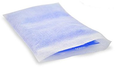 Tela no tejida Fundas para compresas de frío de Caliente de Medicalcorner24, 13 x 14 cm, 10 unidades)