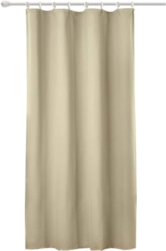 WOLTU Tende Opache, conveniente per camera da letto/soggiorno/biblioteca, con Occhielli Tenda Drappeggio Oscurante per Finestra Termica Isolante 1 Pannello Sabbia 140x175cm