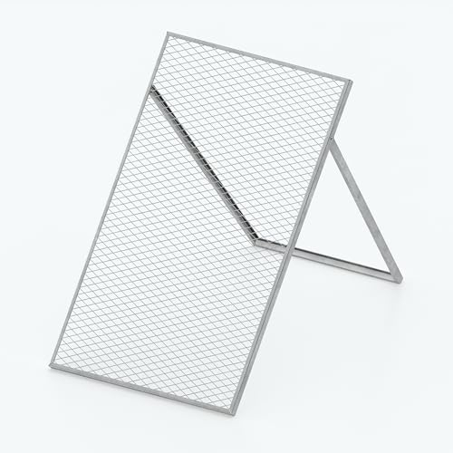 GeZu Impex® Earth sieve 100 x 60 cm Hot Dip Galvanised Compost Sifter for Sifting Dirt Rocks sand