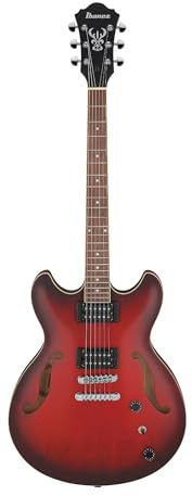 Ibanez Artcore AS53-SRF Sunburst Red Flat - Halbakustik Gitarre