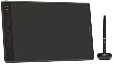 HUION Inspiroy Giano G930L Wireless Graphics Drawing Tablet with Smart Mini LCD Screen and PW517 8192 Levels Pressure Battery-Free Stylus 8 Shortcut Keys, 13.6 inches