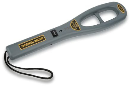 Tiiyee Handheld Metal Detector Wand, Security Wand GC101H Rechargeable Safety Inspection High Sensitivity Portable Adjustable Sound Vibration Alerts for Electronic Products Knivers Screw Scanner