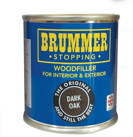 Brummer Wood Filler Dark Oak 250g