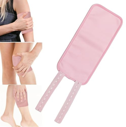 Rizinusöl-Packungskompresse,Packung mit ätherischen Rizinusölen - Wiederverwendbare Kompressionspolster-Beinwickel, Rizinusölpackungen für das Knie, helfen beim Schlafen Anulely