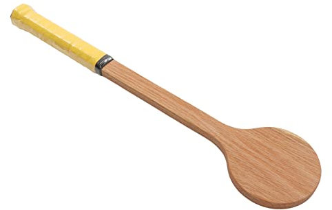 Akozon Tennis Pointer Löffel Holz Sweet Pointer Trainer Schläger Schwung Trainingshilfe für Kraft und Kontrolle mit Aufbewahrungstasche (Kindermodell-55cm)