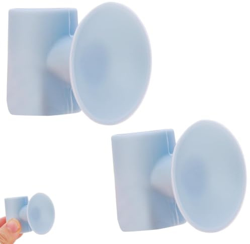 2 Stück Türstopper, Silikon-Saugnapf-Stopper, Saugnapf, Türknauf, Wandschutz, Türgriff, Stoßstange, Geräuschdämpfer, Pad Türgriff Stopper Wandschutz Türknopf Saugtasche Stopper für Tür