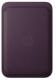 Apple iPhone Feingewebe Wallet mit MagSafe – Brombeere ​​​​​​​