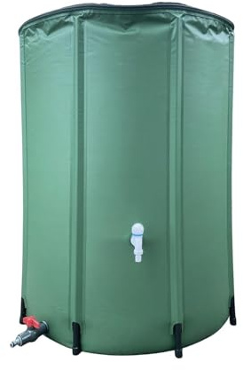 Collecteur de tonneau de pluie – Réservoir de stockage d'eau pliable, réservoir d'eau de pluie robuste | Réservoir pliable de grande capacité, système de stockage efficace de collecte de pluie pour le