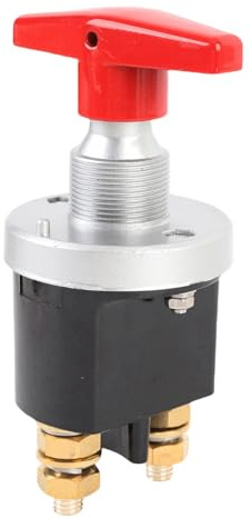 RASTKY Batterie-Trennschalter, Wasserdicht, 300 A, Hochstrom-Trennschalter, für Auto, LKW, Wohnmobil, Boot (Ohne Sicherungsplatte)