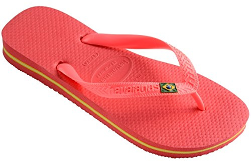 Havaianas Brasil, Infradito Unisex - Adulto, Rosa (Coralnew), 35/36 EU