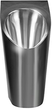 Urimat Urinoir sans eau en acier inoxydable.