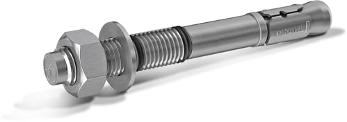 RAWL GOUJON D'ANCRAGE INOX A4 OPTION 7 BETON NON FISSURE M 10X95 (BTE 50)