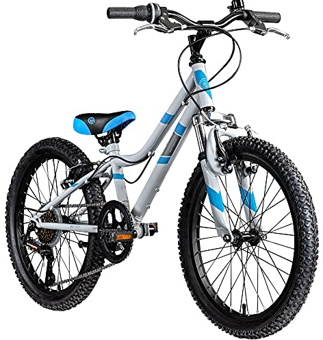 Galano Fahrrad Kinder ab 6 Jahre | Kinderfahrrad 120-135 cm für Mädchen und Jungen mit 7 Gang | 20 Zoll Mountainbike mit Federgabel | leichtes Hardtail Bike | GA20