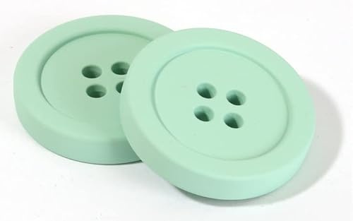Nähgewichte in Knopfform, 100 Gramm pro Stück (Mint)