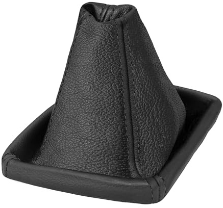Schaltsack für Opel Astra H - Bj. 2004-2010 - aus echtem Leder - Schwarz - Schaltmanschette - Manschette für Gangschaltung - Schalthebelmanschette für Schaltgetriebe - Echtleder - A0017-1