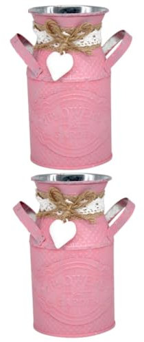 TOPBATHY Milchkrug Milchkanne Rosa 2 STK Setzlinge Aufzuchtbecken Esstisch Topf