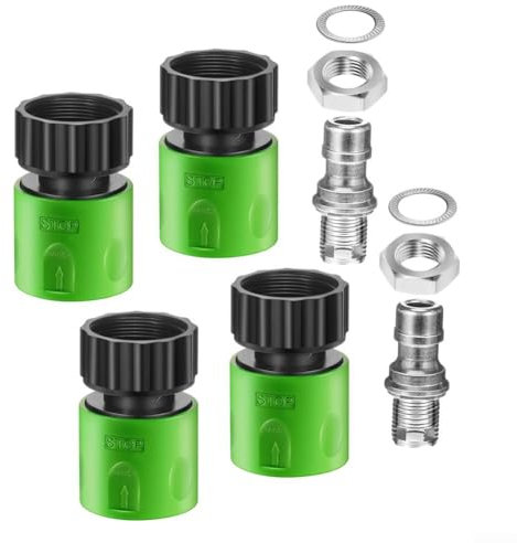 Kit di lavaggio del ponte del tosaerba, adattatore per lavaggio del ponte, kit di attacco a connessione rapida, accessori per la pulizia del tosaerba, per decespugliatore, spazzaneve