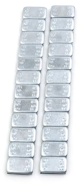 A ABSOPRO 60g 2.1oz Wheel Balance Weights for Motorcycle 140 x 19mm 2pcs Item Replacement